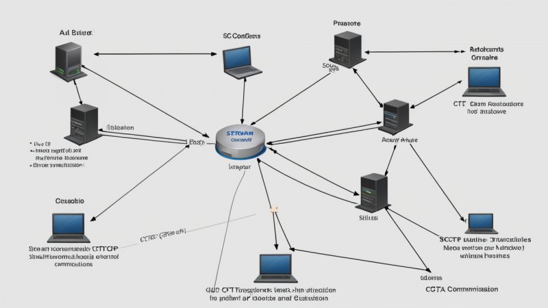 SCTP, Stream Control Transmission Protocol, transport layer, telecommunications, networking, data transmission, multi-homing, multi-streaming, WebRTC