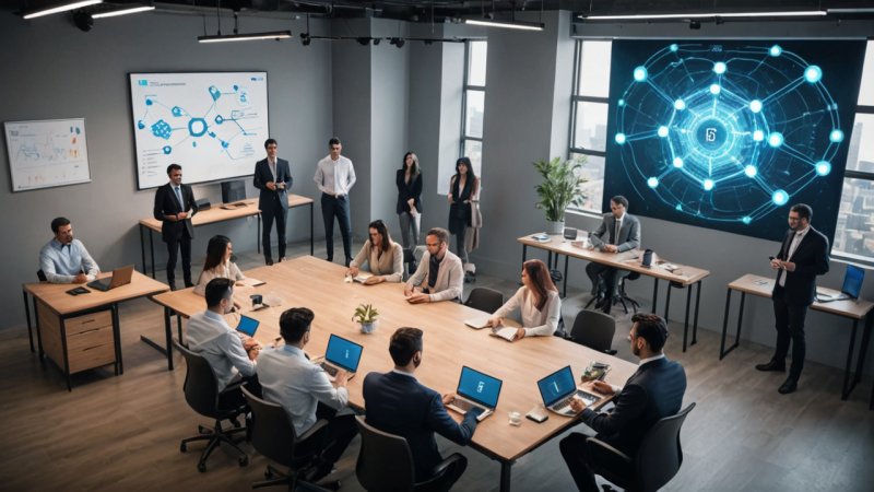 blockchain, innovation hubs, collaboration, transparency, smart contracts, decentralized funding, data security