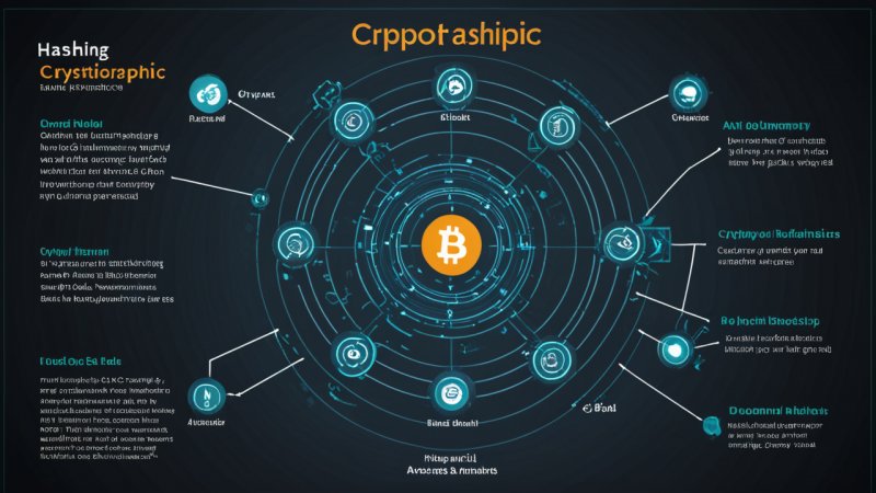 cryptographic hashing algorithms, data integrity, blockchain technology, password storage, SHA-256, Bcrypt