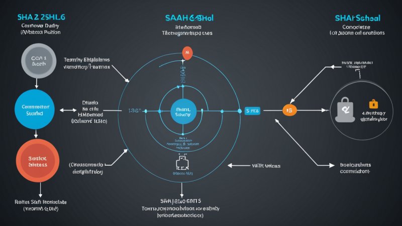 SHA-1, SHA-256, cryptographic hashing algorithms, cybersecurity, data integrity, blockchain technology, digital signatures, password storage