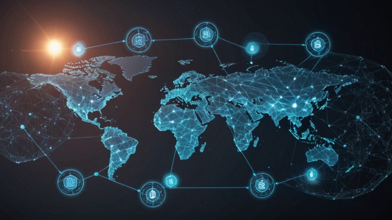 blockchain, international trade, trade agreements, transparency, security, smart contracts, efficiency, costs