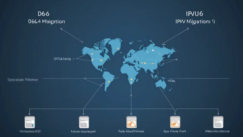 IPv4, IPv6, network migration, internet protocols, dual-stack implementation, DNS configuration, addressing
