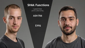 SHA-1, SHA-256, cryptographic hash functions, data integrity, blockchain, security algorithms, hash function comparison