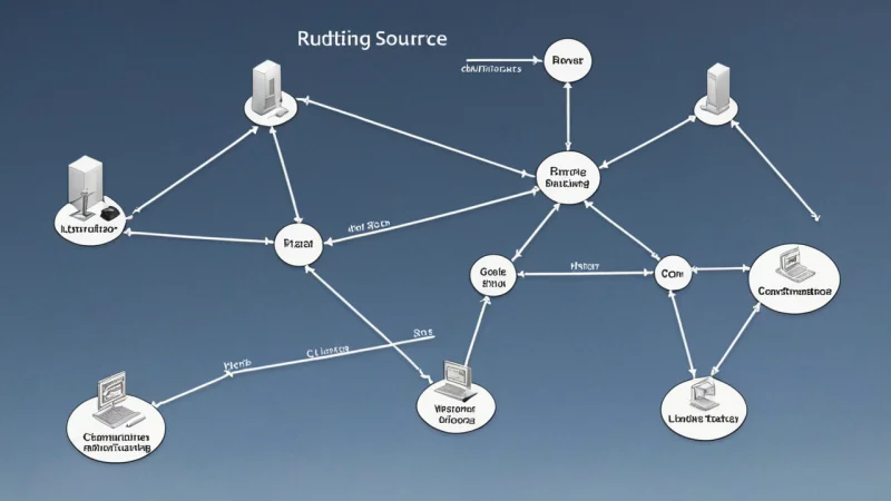 Dynamic Source Routing, DSR, ad hoc networking, routing protocols, network communication