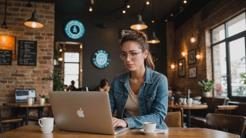 cybersecurity, digital nomads, VPN, password security, two-factor authentication, phishing scams, software updates